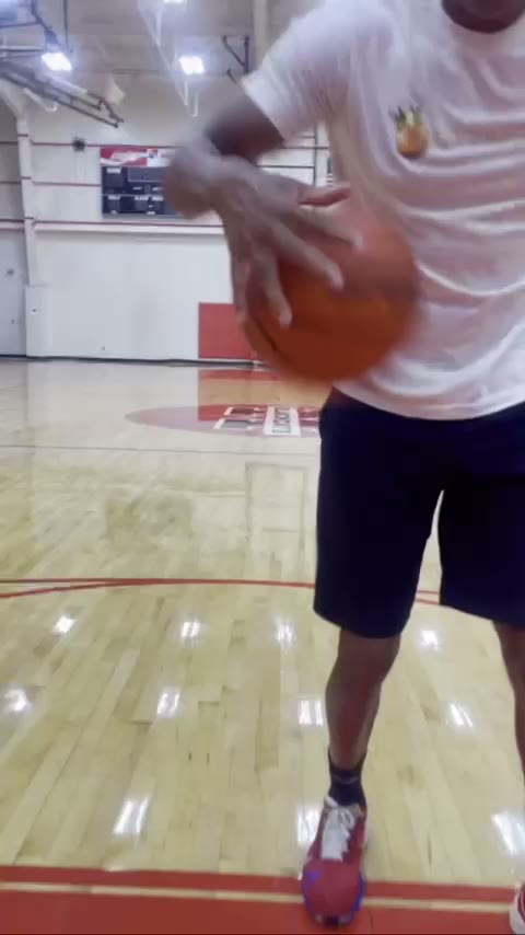 Close up ball handling detail from StringTeam training film